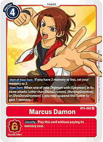 Marcus Damon - BT4-092 - Rare