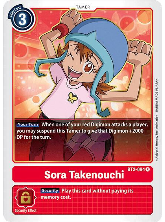 Sora Takenouchi - BT2-084 - Rare