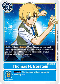 Thomas H. Norstein - BT4-093 - Rare