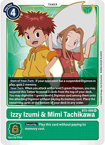 Izzy Izumi & Mimi Tachikawa - BT5-089 - Rare