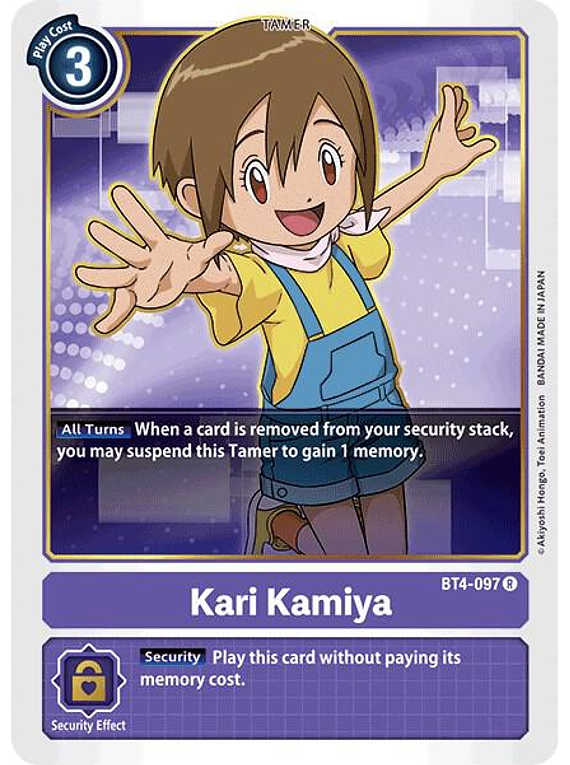 Kari Kamiya - BT4-097 - Rare