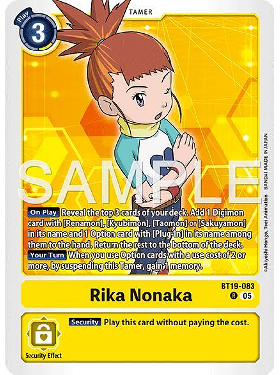 Rika Nonaka - BT19-083 - Rare