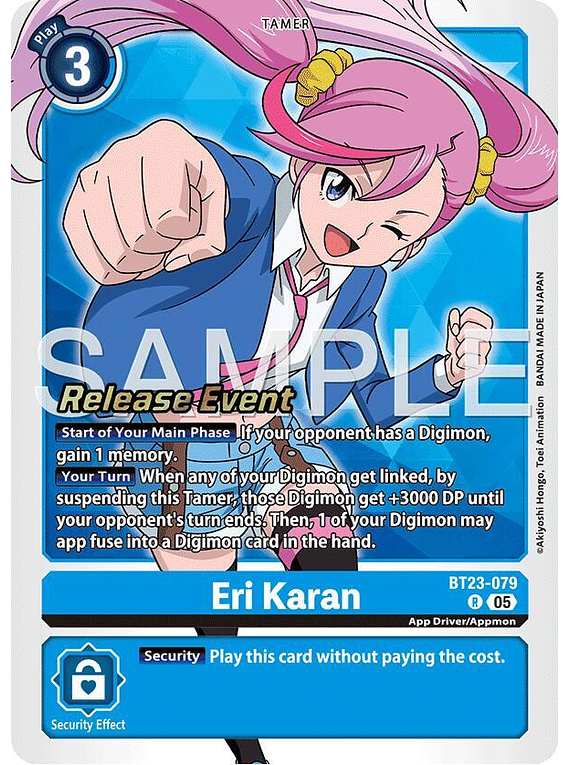 Eri Karan - BT23-079 - Rare 