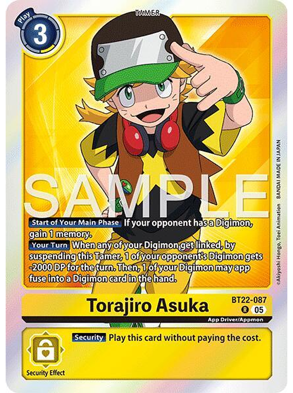 Torajiro Asuka - BT22-087 - Rare