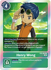 Henry Wong - EX2-061 - Rare