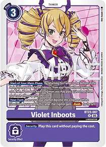 Violet Inboots - BT23-087 - Rare