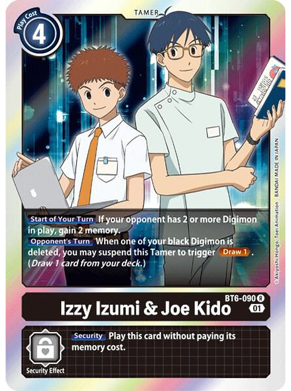 Izzy Izumi & Joe Kido - BT6-090 - Rare