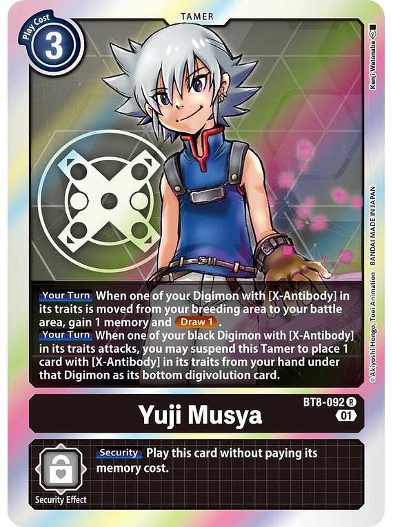 Yuji Musya - BT8-092 - Rare