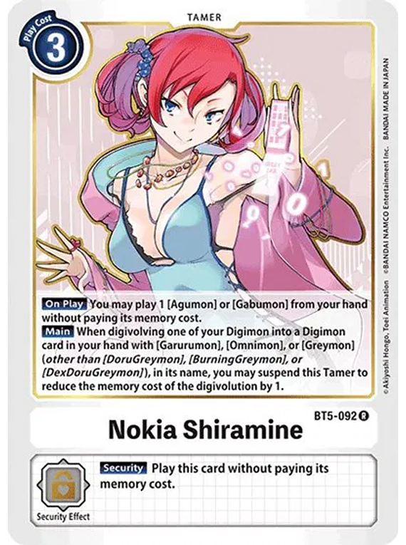 Nokia Shiramine - BT5-092 - Rare