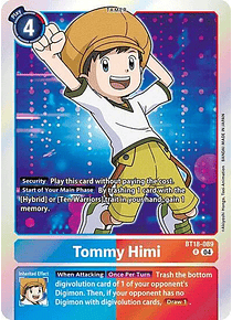 Tommy Himi - BT18-089 - Rare