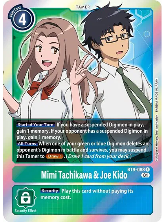 Mimi Tachikawa & Joe Kido - BT9-088 - Rare