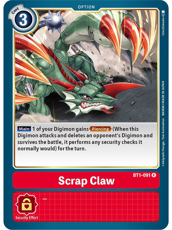 Scrap Claw - BT1-091 - Rare