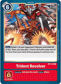 Trident Revolver - BT4-100 - Rare