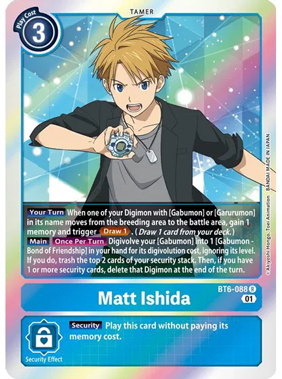 Matt Ishida - BT6-088 - Rare