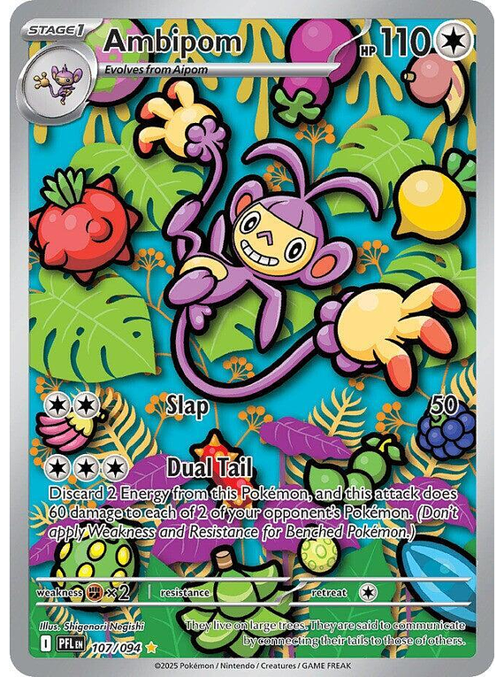 Ambipom - 107/094 - Illustration Rare
