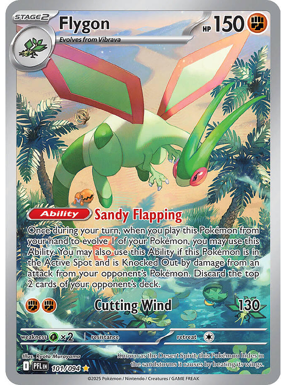 Flygon - 101/094 - Illustration Rare