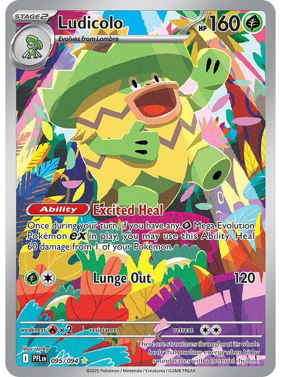 Ludicolo - 095/094 - Illustration Rare