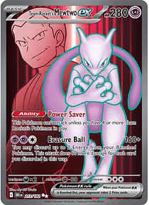 Team Rocket's Mewtwo ex - 213/182 - Ultra Rare