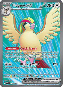 Pidgeot ex - 217/197 - Ultra Rare