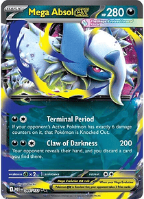 Mega Absol ex - 086/132 - Double Rare