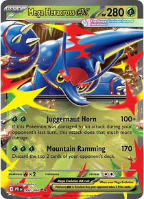 Mega Heracross ex - 004/094 - Double Rare