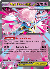 Mega Diancie ex - 041/094 - Double Rare