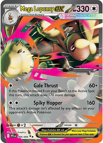 Mega Lopunny ex - 084/094 - Double Rare