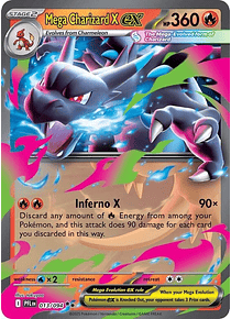 Mega Charizard X ex - 013/094 - Double Rare