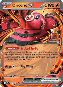 Oricorio ex - 018/094 - Double Rare