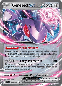 Genesect Ex- 067/086 - Double Rare (Latino)