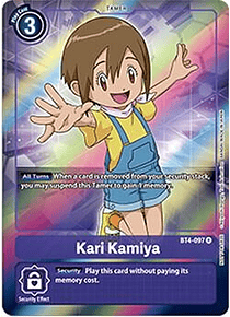 Kari Kamiya - BT4-097 - Box Topper