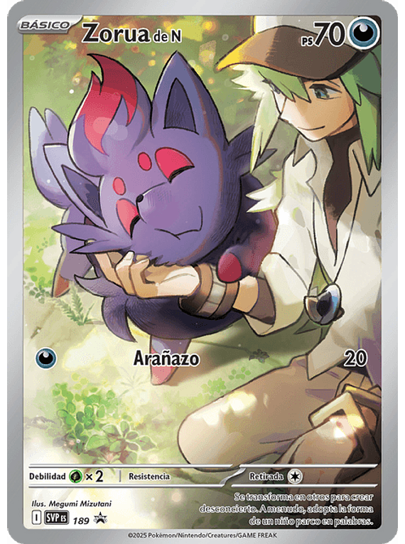 N's Zorua - SVP189 - Promo (Latino)