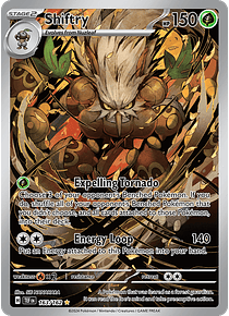 Shiftry - 163/162 - Illustration Rare