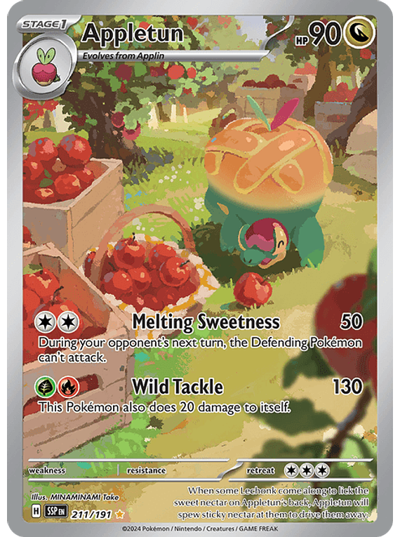 Appletun - 211/191 - Illustration Rare