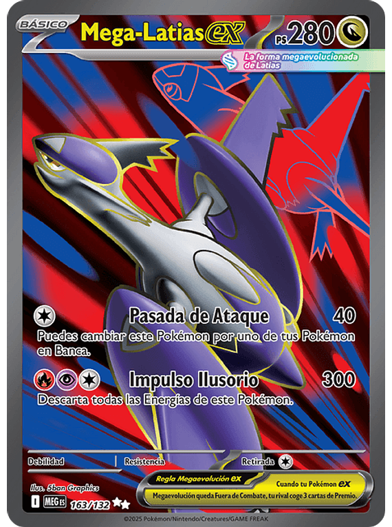 Mega Latias ex - 163/132 - Ultra Rare (Latino)