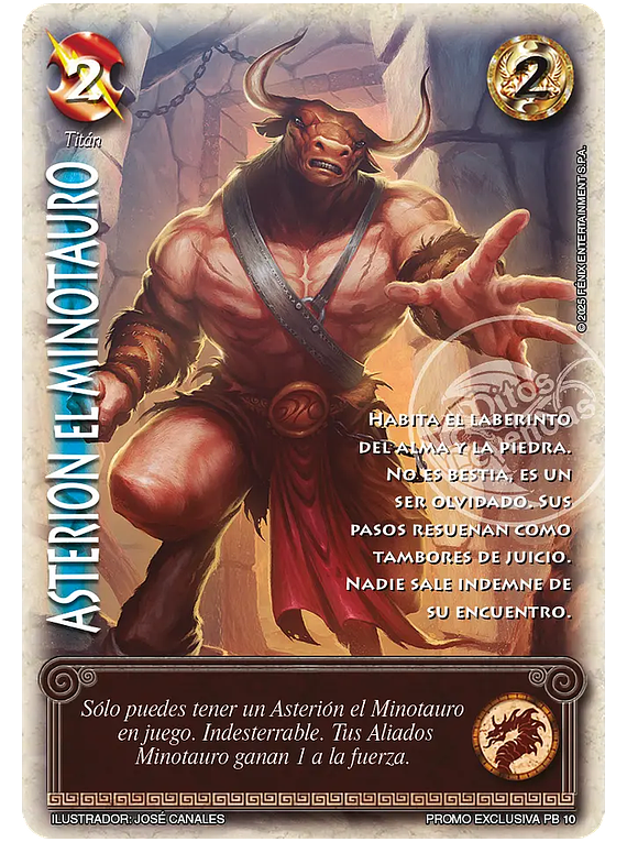 Asterion El Minotauro (Promo exclusiva PB 10)