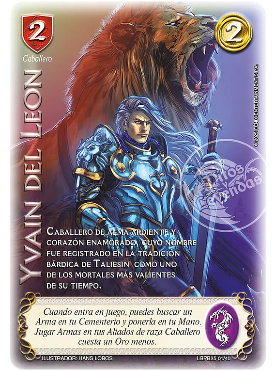 Yvain Del Leon (LBPB25 01/40)