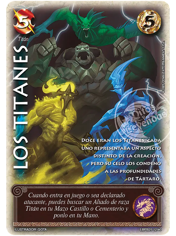 Los Titanes (LBPB25 12/40)