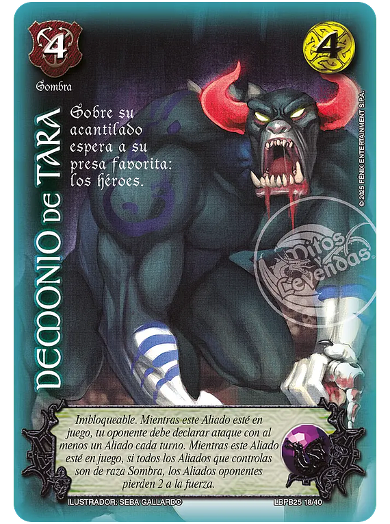 Demonio De Tara (LBPB25 18/40)
