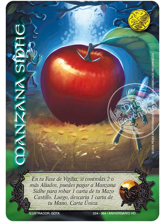 Manzana Sidhe (024/364 Aniversario HD)