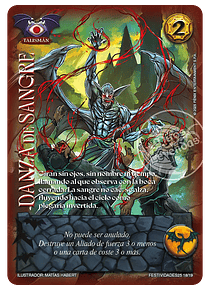 Danza De Sangre (Festividades25 18/19)