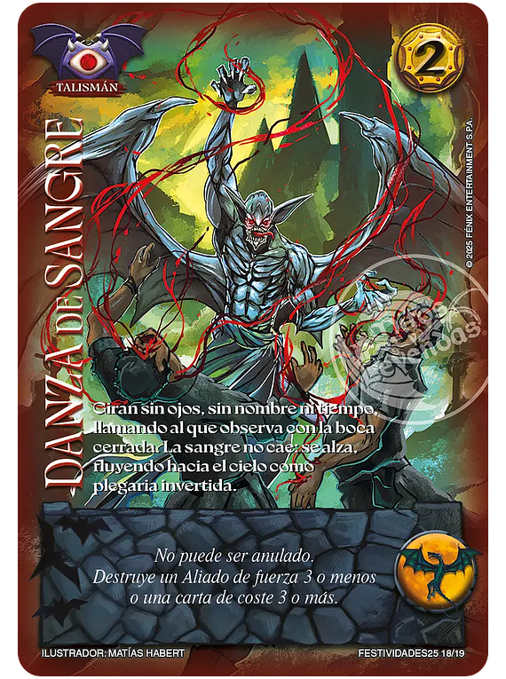 Danza De Sangre (Festividades25 18/19)