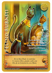 Felino Bubasti (116-364 Aniversario RA)