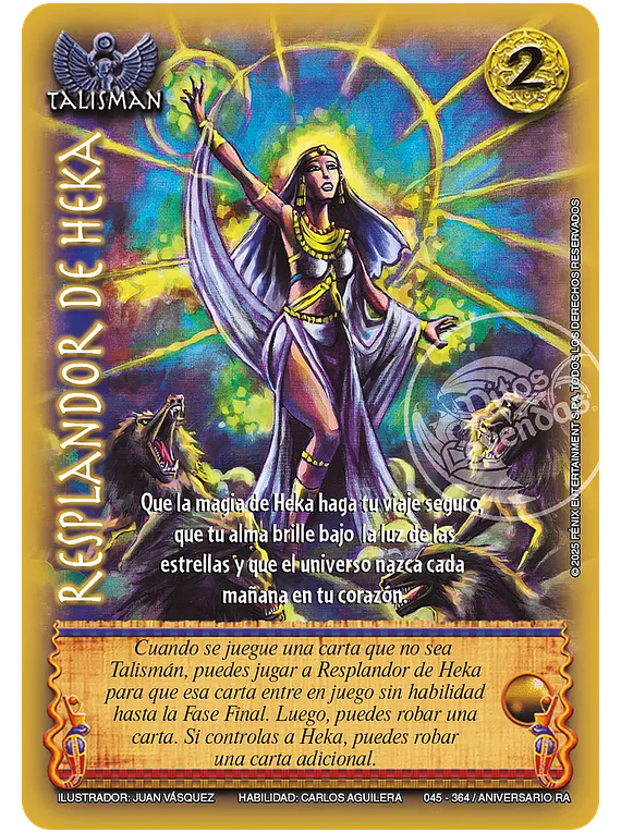 Resplandor de Heka (045-364 Aniversario RA)