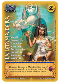 La letanía de Ra (144-364 Aniversario RA)