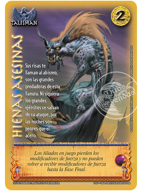 Hienas Asesinas (050-364 Aniversario RA)