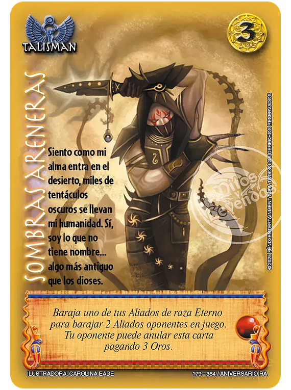 Sombras Areneras (179-364 Aniversario RA)