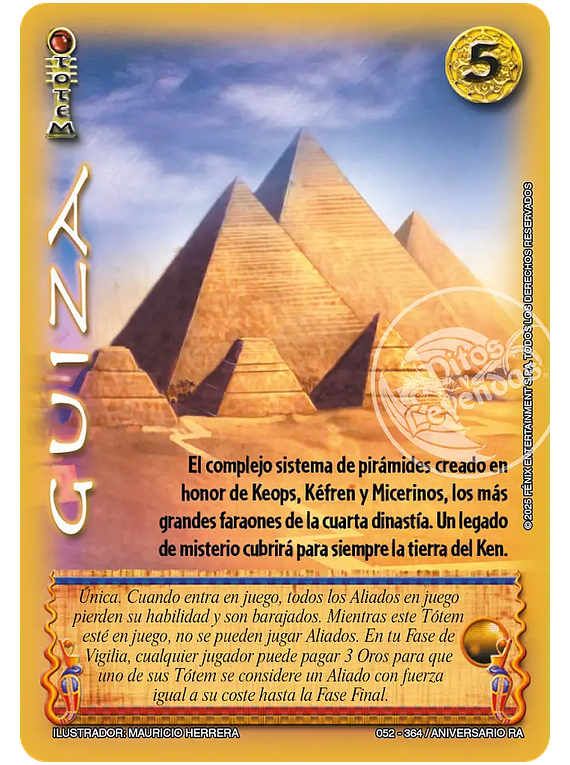 Guiza (052-364 Aniversario RA)