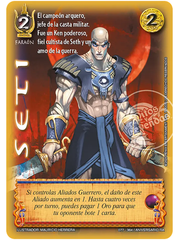 Seti (077-364 Aniversario RA)