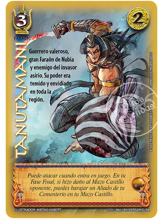 Tanutamani (072-364 Aniversario RA)